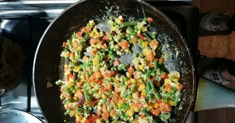 Рецепт с мексиканской смесью и курицей
