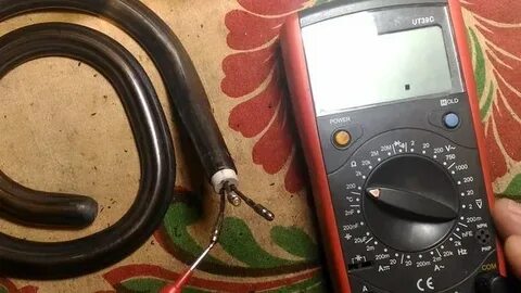 Сопротивление тэна на 220