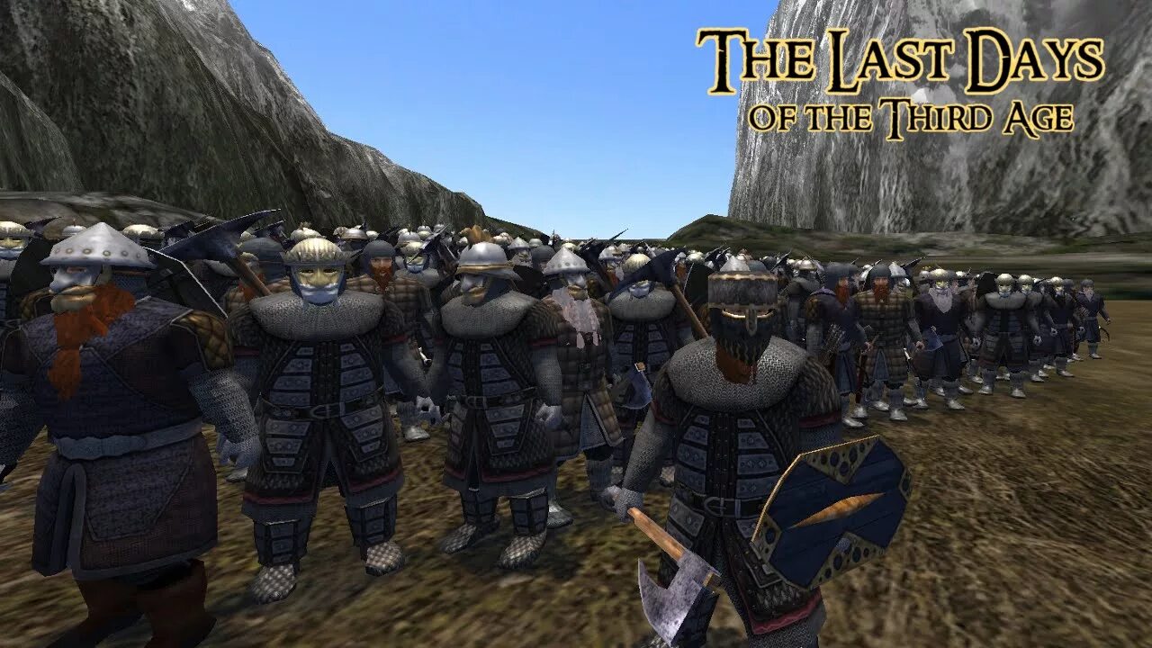The last days mount and blade warband. Моунт бладе Властелин колец. Маунт энд блейд Властелин колец. Baruk Khazad. Маунт энд блейд варбанд Властелин колец.
