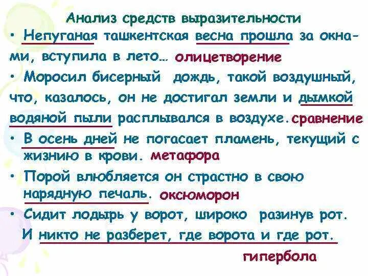 Анализ средств выразительности ты видишь. Аналищы средств выразительности. Анализ средств выразительности. Олицетворение в стихотворениях о весне.