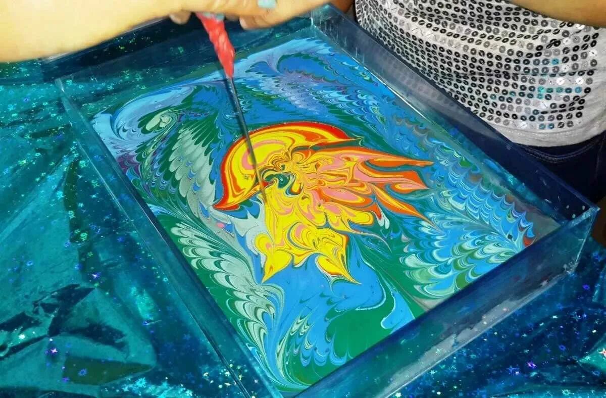 Картина водяными красками