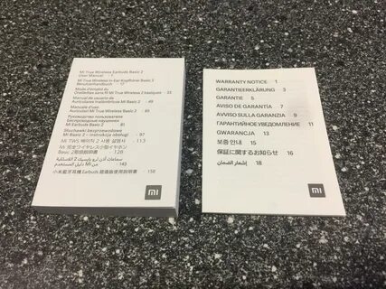 Xiaomi mi true инструкция