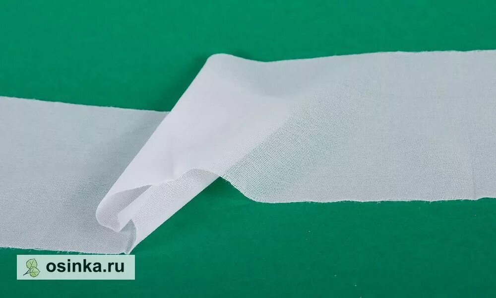 Клеевую ткань используют для
