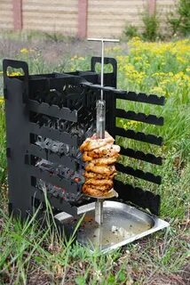 Вертикальный мангал для шашлыка
