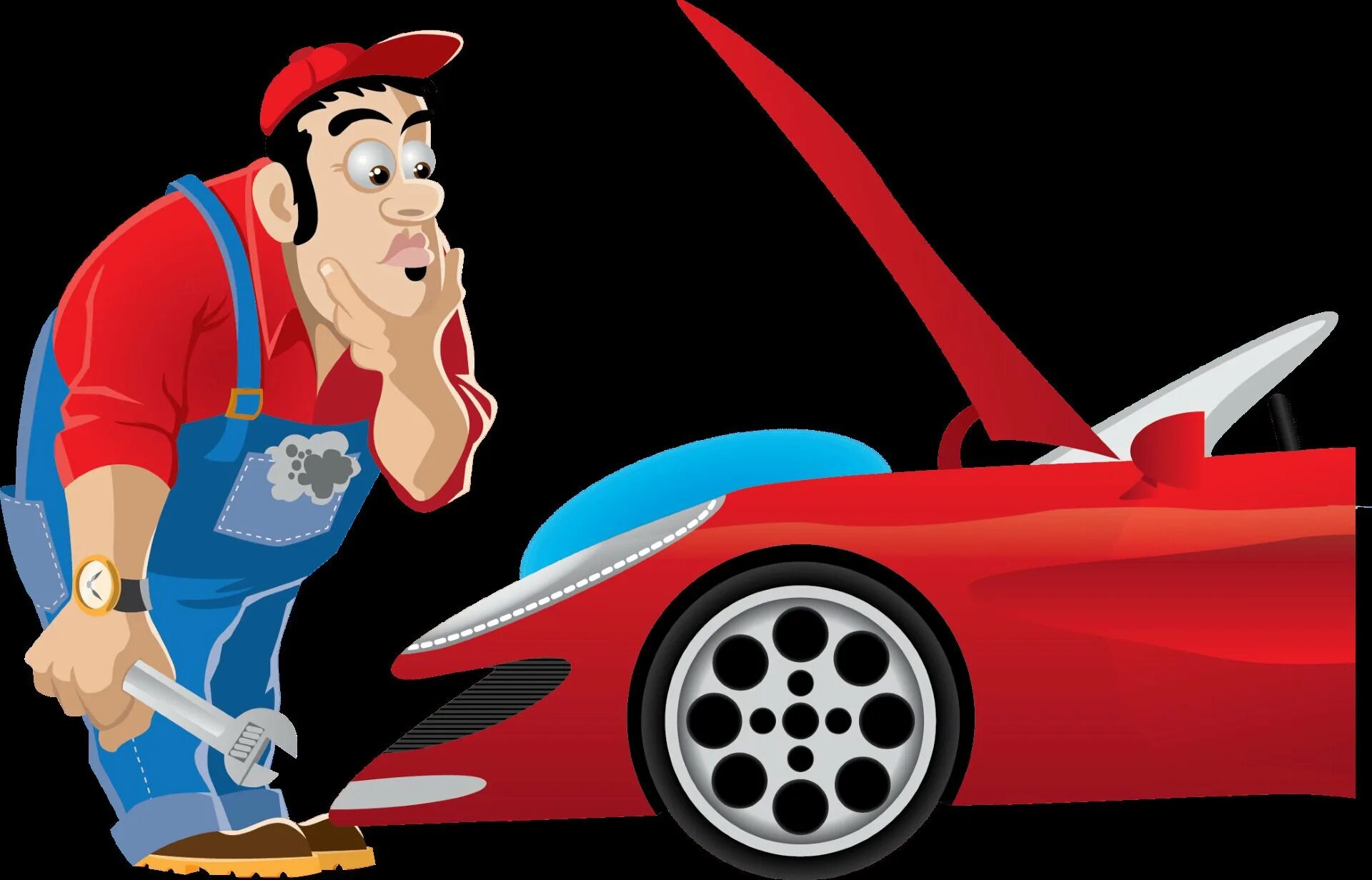 прикольный автослесарь