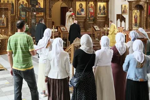 При соборовании какие слова говорят хором