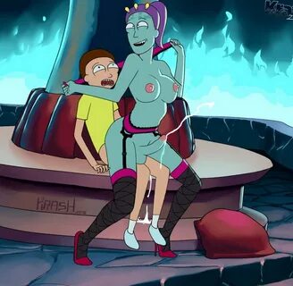 Gorgeous Unity (Rick and Morty) and Morty Smith in Your Cartoon Porn gall.....