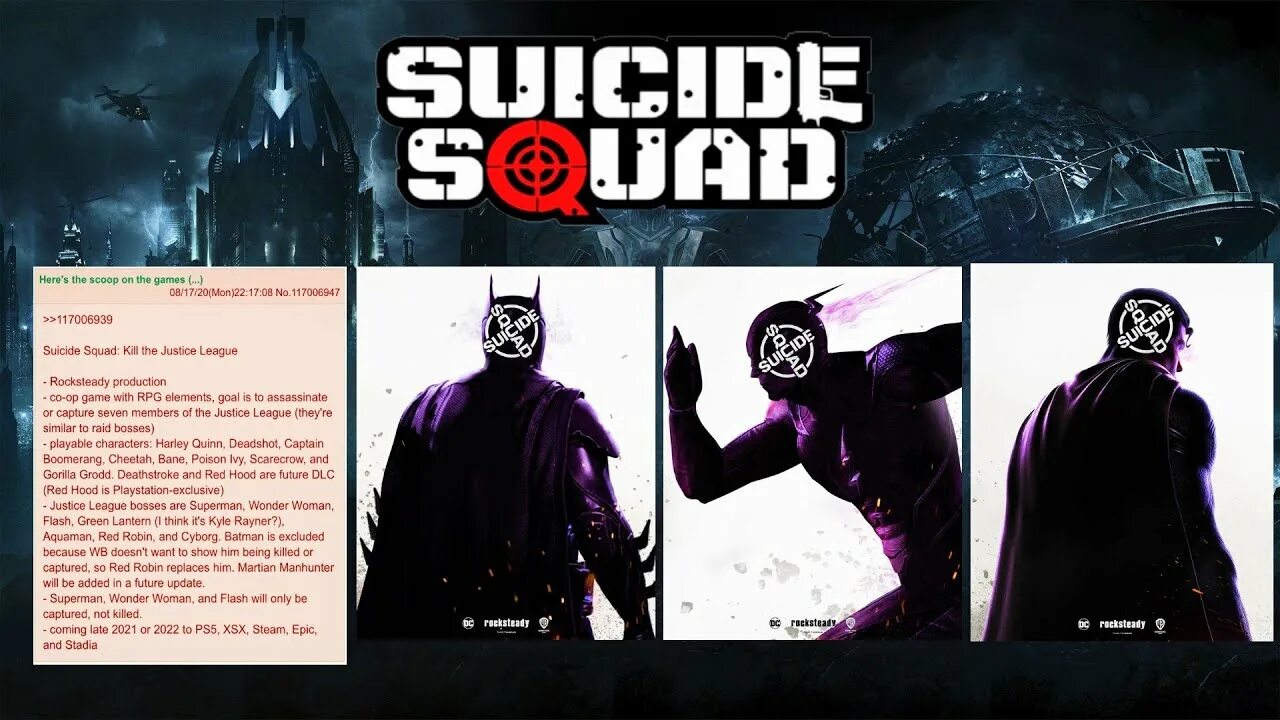 Kill the justice league игра. Suicide Squad: Kill the Justice League Постер. Suicide Squad: Kill the Justice League (2022).