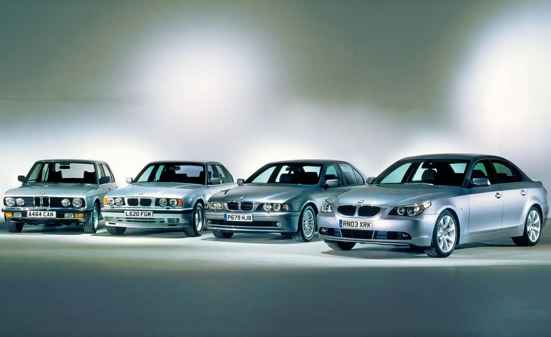 Семь BMW 5 серии к 50-летию модели