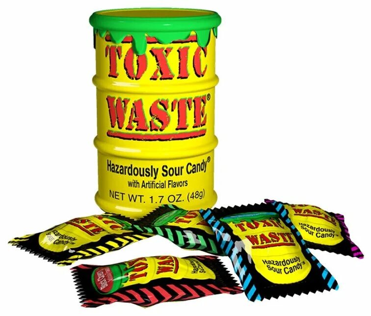 Токсик Вейст. Конфеты Токсик. Очень кислые конфеты. Toxic waste (Candy). Токсик конфеты