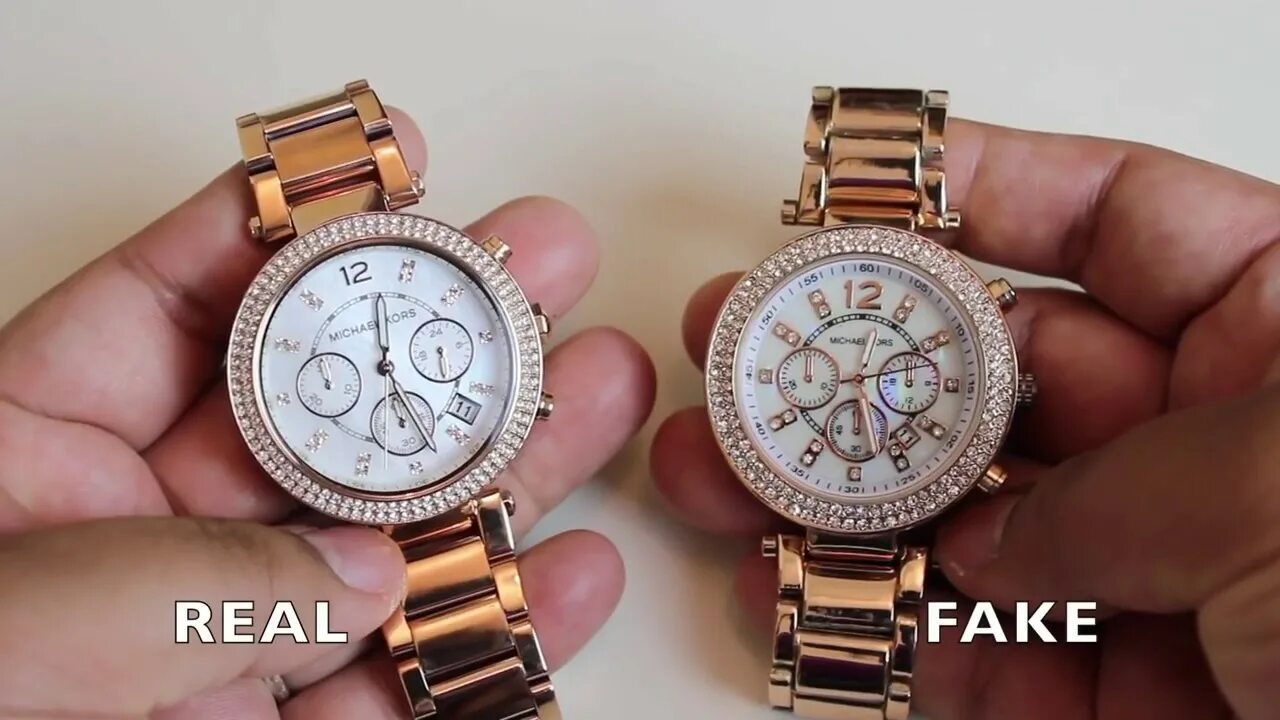 Michael Kors часы 258801. Проверить швейцарские часы на подлинность