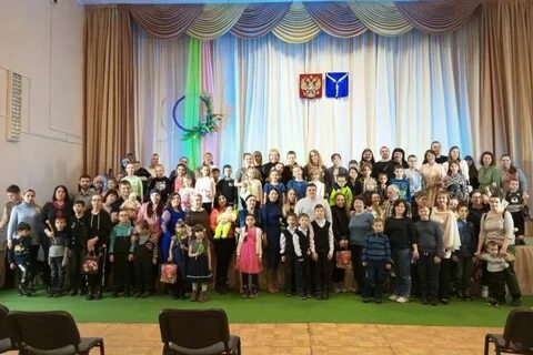 Концерт многодетных семей