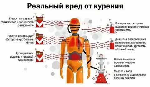 Что происходит после курения сигарет
