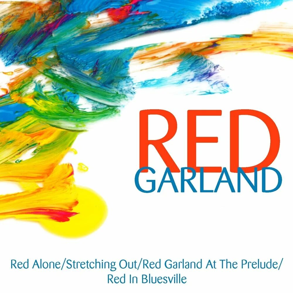 My red is not your red. Red garland. red garland &quot;groovy, cd&quot;.