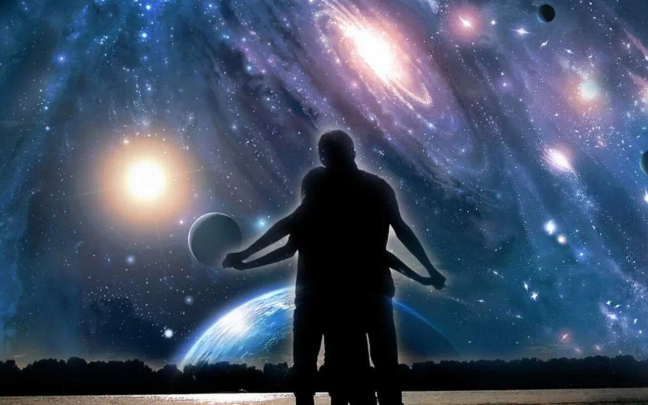 Полжизни за звезду. Космос любовь. Человек на другой планете. Человек в космосе. Мужчина и женщина космос.
