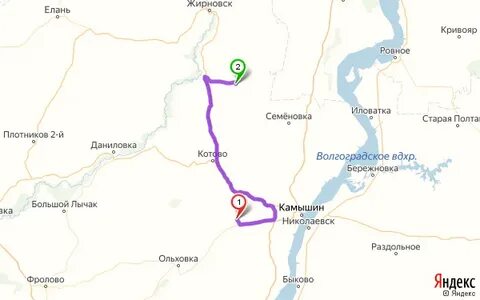 Карта даниловка волгоградская