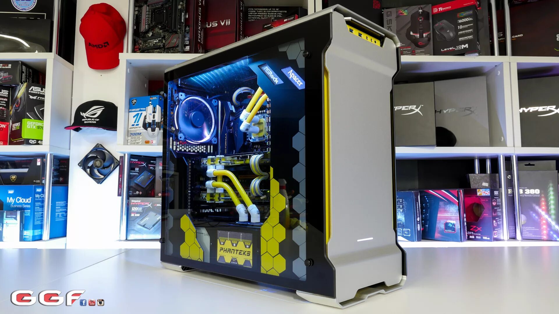 Сборка ПК. ПК за 90000. Игровой ПК за 90000. Phanteks Enthoo Evolv x Galaxy Silver.