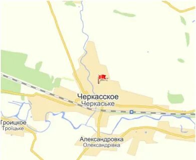 Николаевка донецкая область на карте