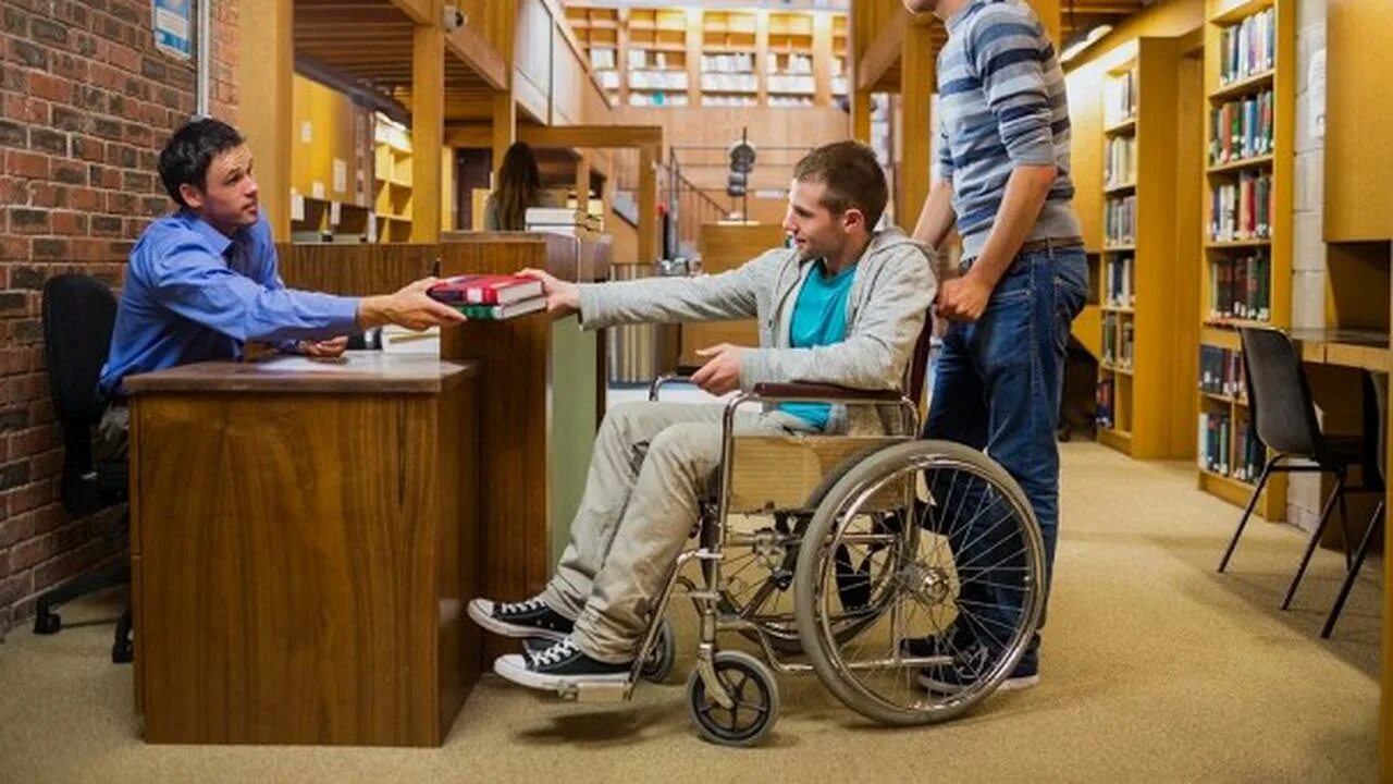Библиотека для людей с ограниченными возможностями