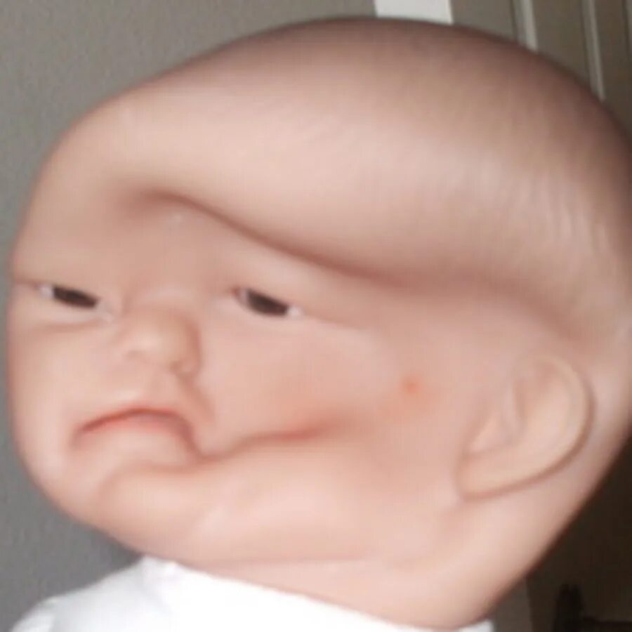 Смятое лицо
