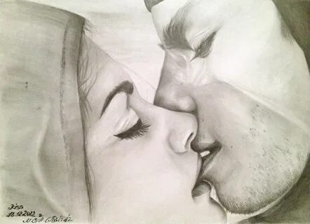 Рисунок с поцелуем