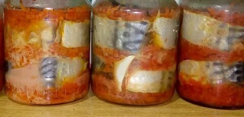 Домашние консервы из скумбрии