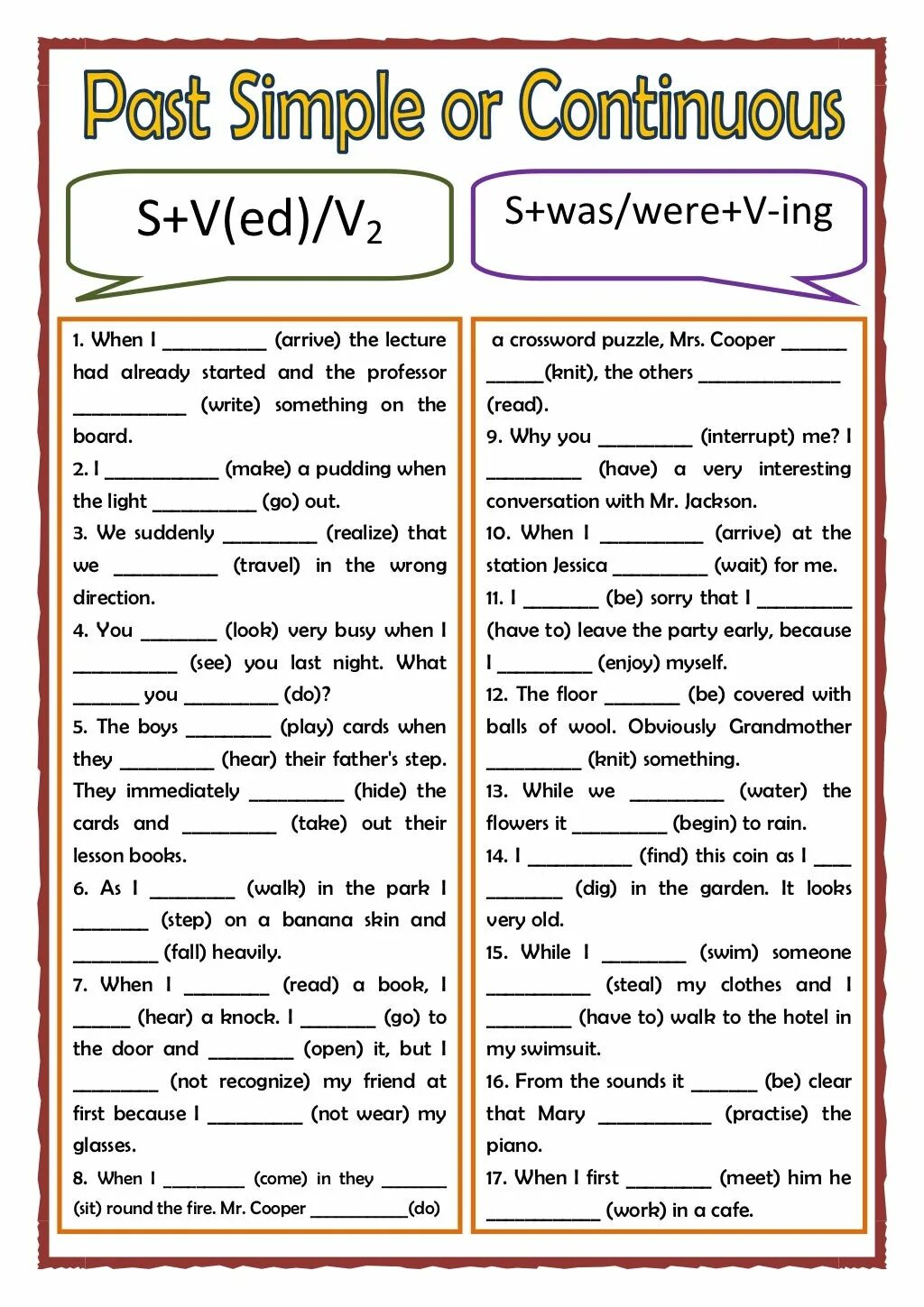 Past simple or past Continuous задания. Past simple vs past Continuous Worksheets. Past simple vs past Continuous for Kids. Past simple past Continuous Worksheet a2. Past simple past continuous exercise pdf