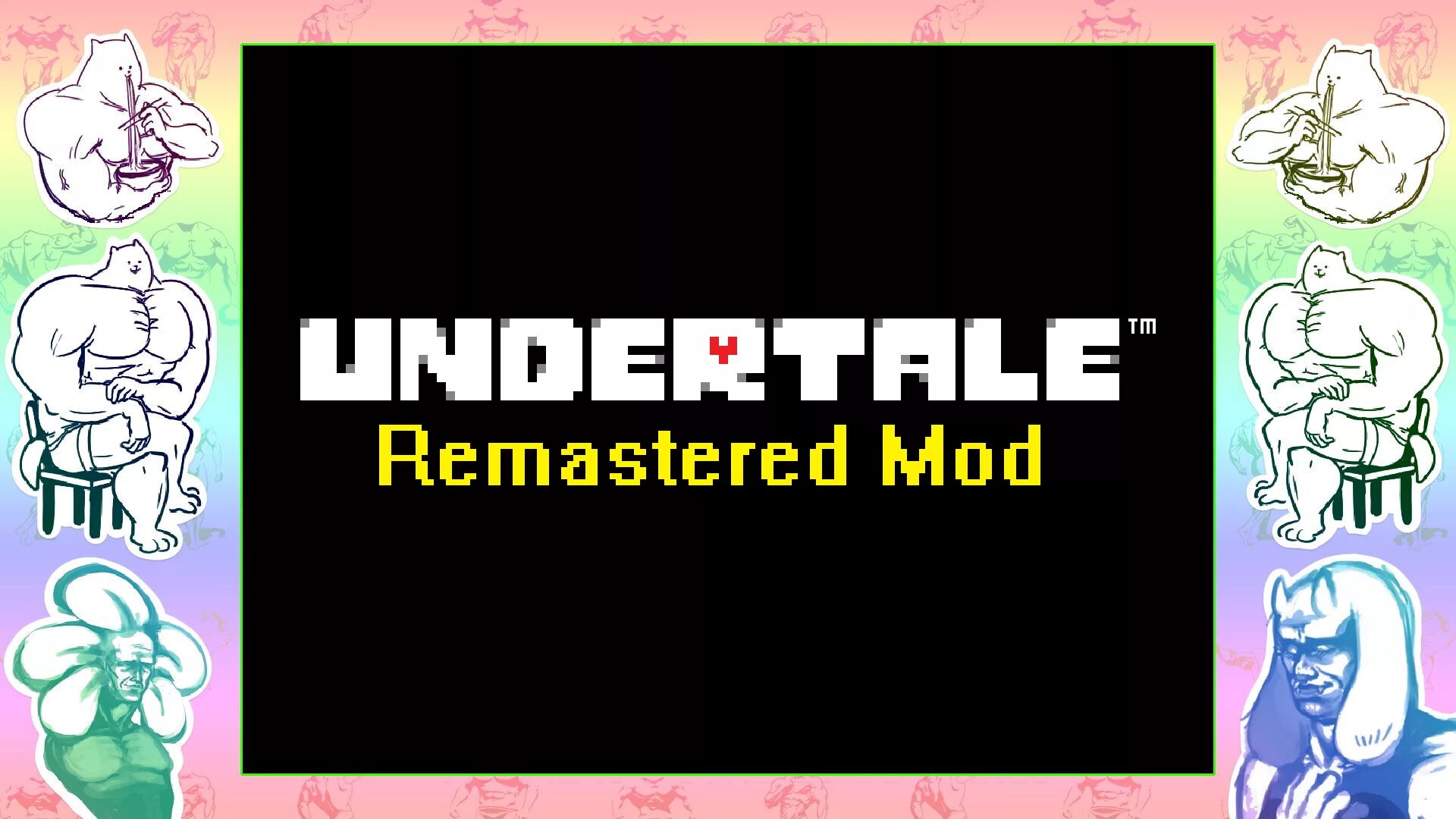 Undertale mod menu. Undertale mod графика.