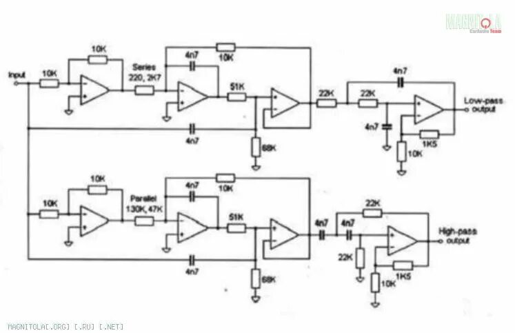 Tl084 активный трехполосный кроссовер. Активный фильтр для биампинга схема. Активный кроссовер для 2х полосной системы схема. Активный кроссовер 2.1 схема. Схемы активных кроссоверов