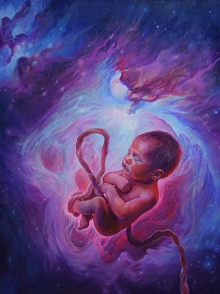 Ребенок в утробе арт. Картина ребенок в утробе. Беременность в живописи.