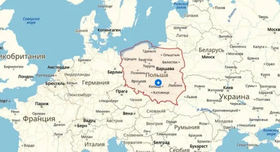 Польша граничит карта. Граница Украины и Польши на карте.