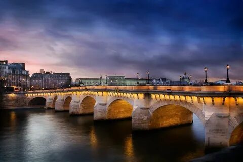 Новый мост париж