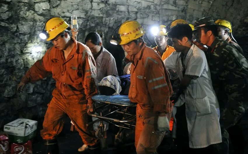 Подрыв горных пород в шахтах история