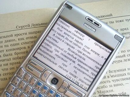 Телефон для чтения книг