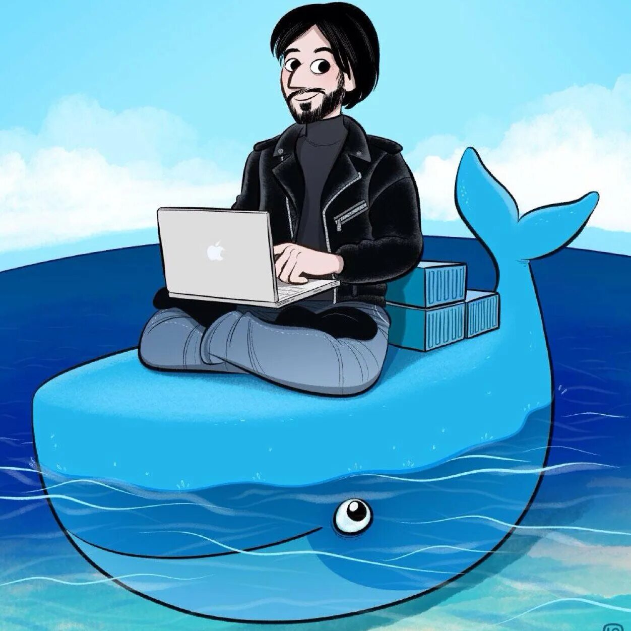 Docker runc. Docker мем. solomon hykes.
