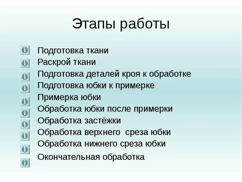 Технологическая последовательность обработки юбки. Технологическая последовательность обработки юбки. Технология обработки юбки после примерки. Технологическая карта изготовления юбки. Технологическая последовательность пошива юбки.