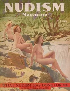 Nudism Magazine.