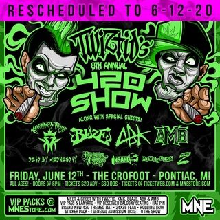 Insane Clown Posse, Tech N9ne, Twiztid, Ouija Macc Postpone Tours amid Covi...