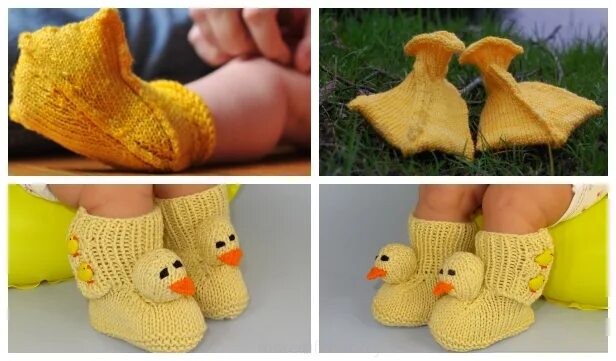 Duck feet. Duck feet Baby booties Knitting. Duckling Knitting pattern.