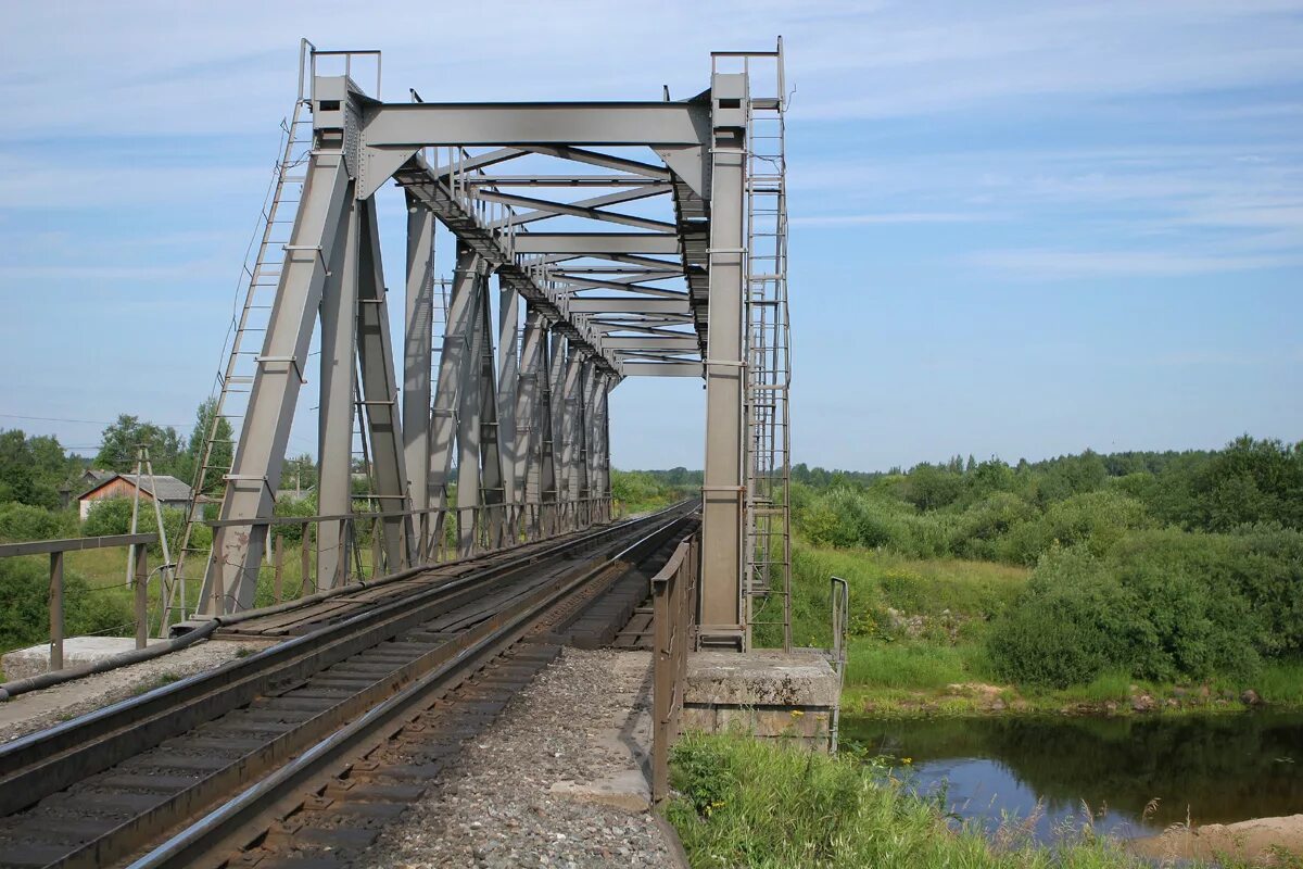 Лычково ЖД мост. Станция Лычково Новгородской области. Железнодорожный мост через реку Кшень. Лычково река.