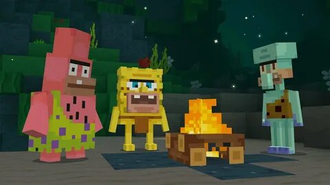 Губка Боб прибывает в DLC для Minecraft! 