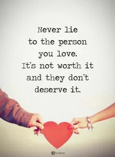 Don t you lie
