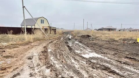 Дорога через дачную