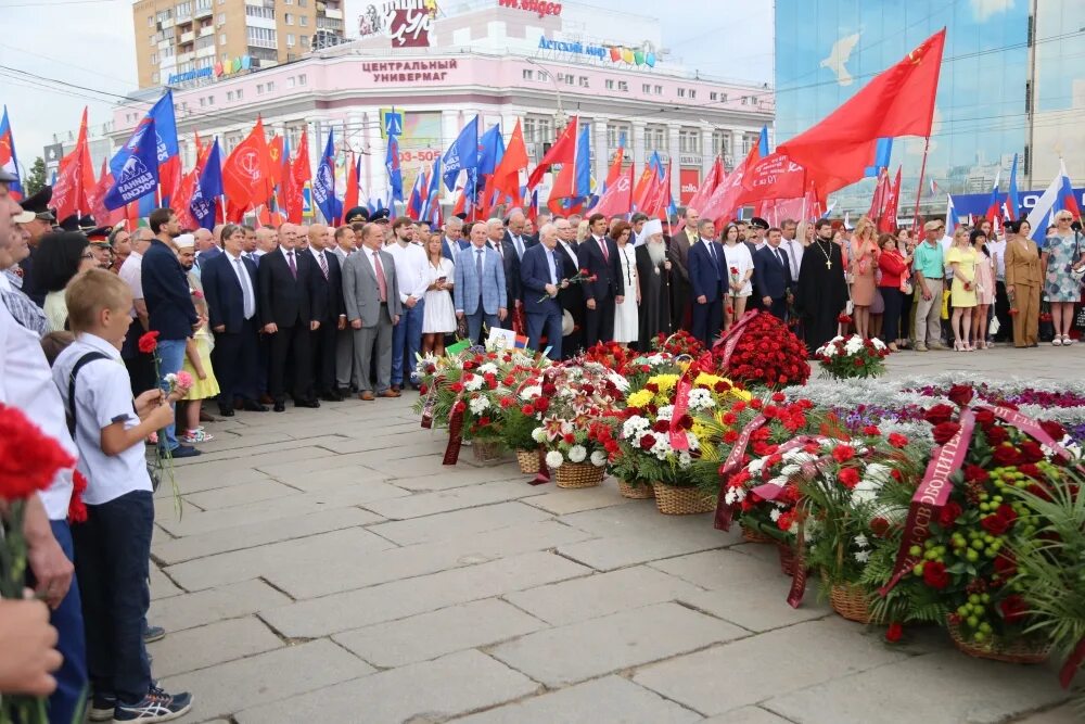 Последние новости в орле на сегодня. Освобождение города орла. Митинг памяти. Митинг в Орловской области. Юбилей города орла.