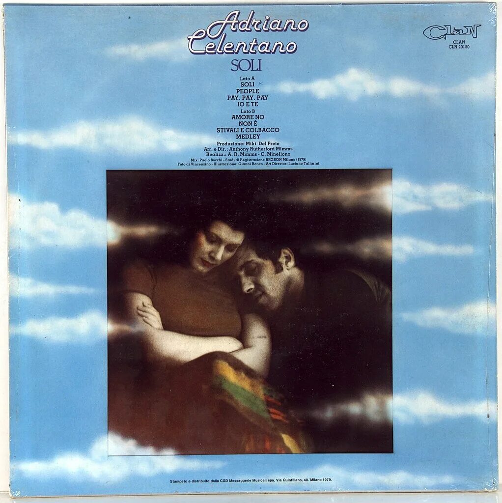 Adriano celentano soli. Челентано amore no soli 1979 обложка. adriano celentano - обложка soli (1979). обложка альбома adriano celentano soli. адриано челентано soli альбом.