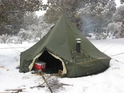 Зимняя теплая палатка