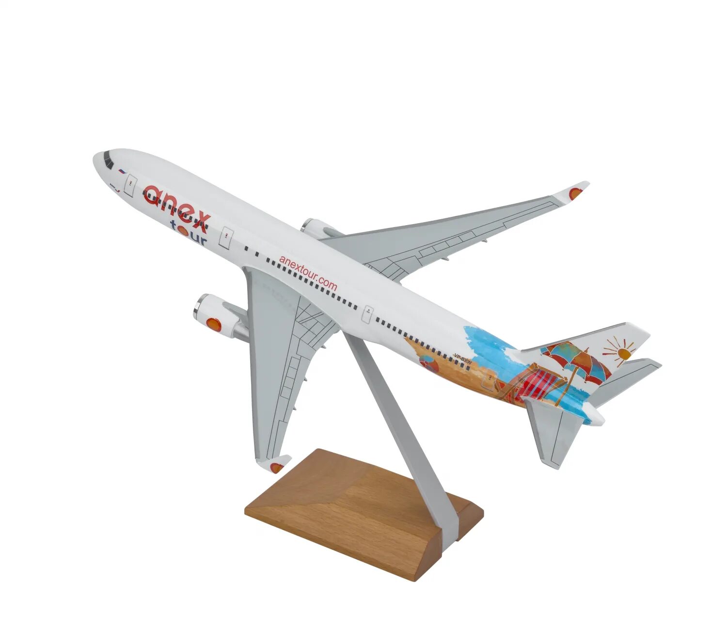 Модели самолетов Боинг 767. Авиамодель Boeing 767. Boeing 767-300 "Анекс тур", масштаб: 1:144 шасси. Anex Boeing 767. Металлическая модель самолета