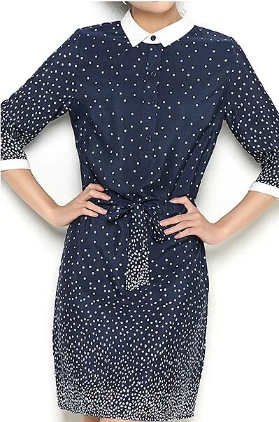 Платье в горох инсити. Платье в горошек с белым воротничком. Винтажное платье в горох. Блузка в горошек. Платье в горошек с воротником.