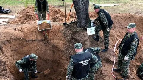 Захоронение в военное и мирное