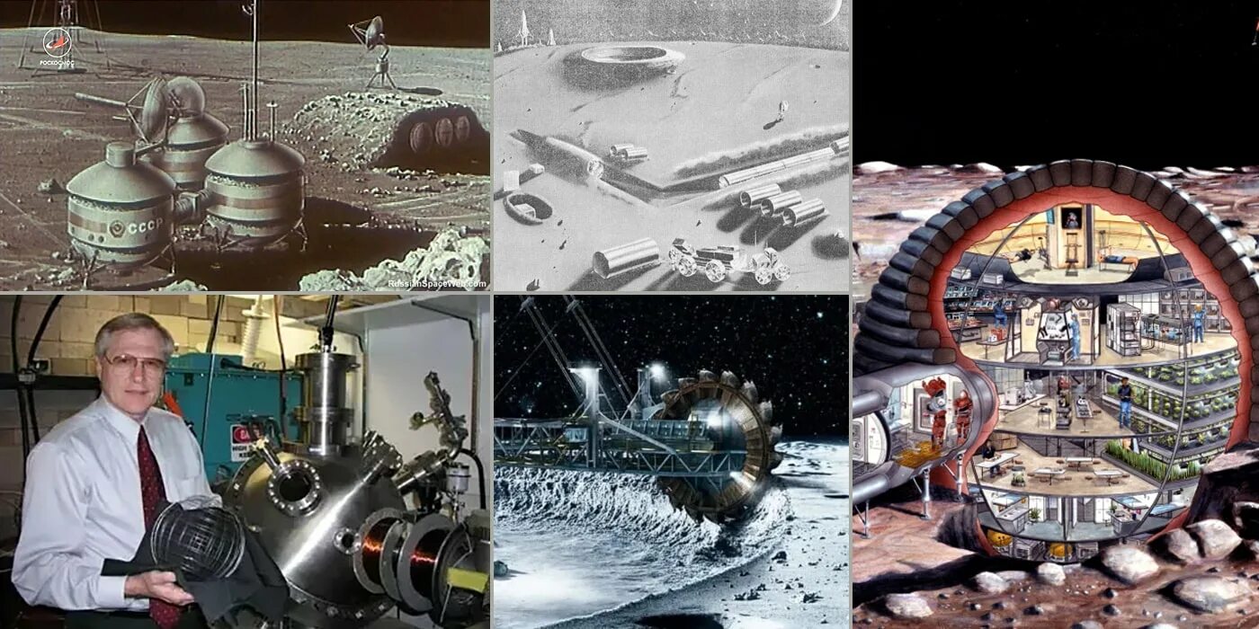 Добыча полезных ископаемых в космосе. Гелий на Луне. Гелий 3 на Луне. Колонизация Луны проекты.